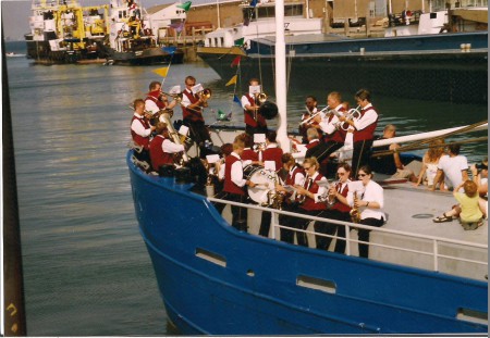 Op de Festijn "Visserij feesten Breskens' 